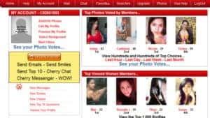 cherry blossoms dating site scams